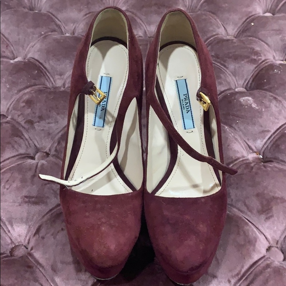 Runway Prada Wedges